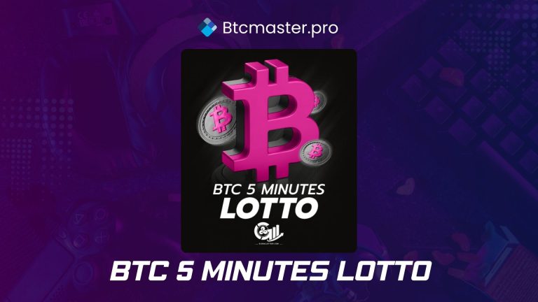 BTC 5 Minutes Lotto: Ganhe Bitcoin a Cada 5 Minutos